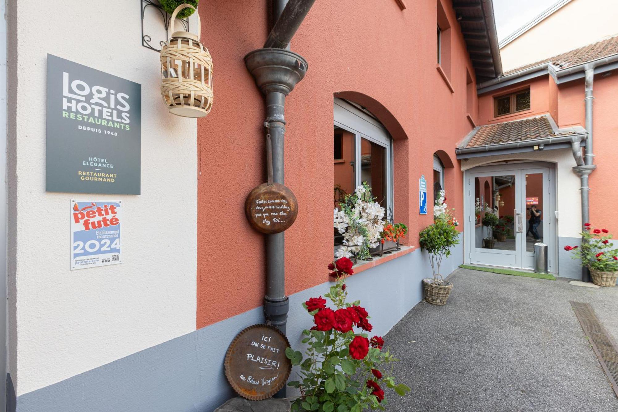Relais Vosgien - Hotel Restaurant "La Table De Sophia" Saint-Pierremont  Exterior foto